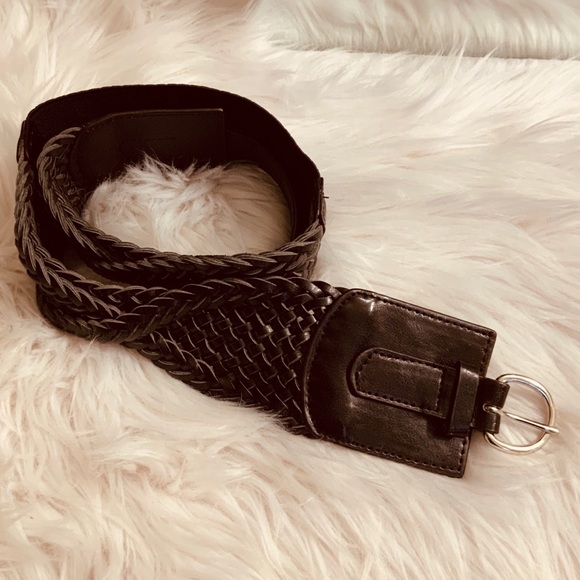 Wide Braided Twisted Statement Belt - Picture 3 of 10